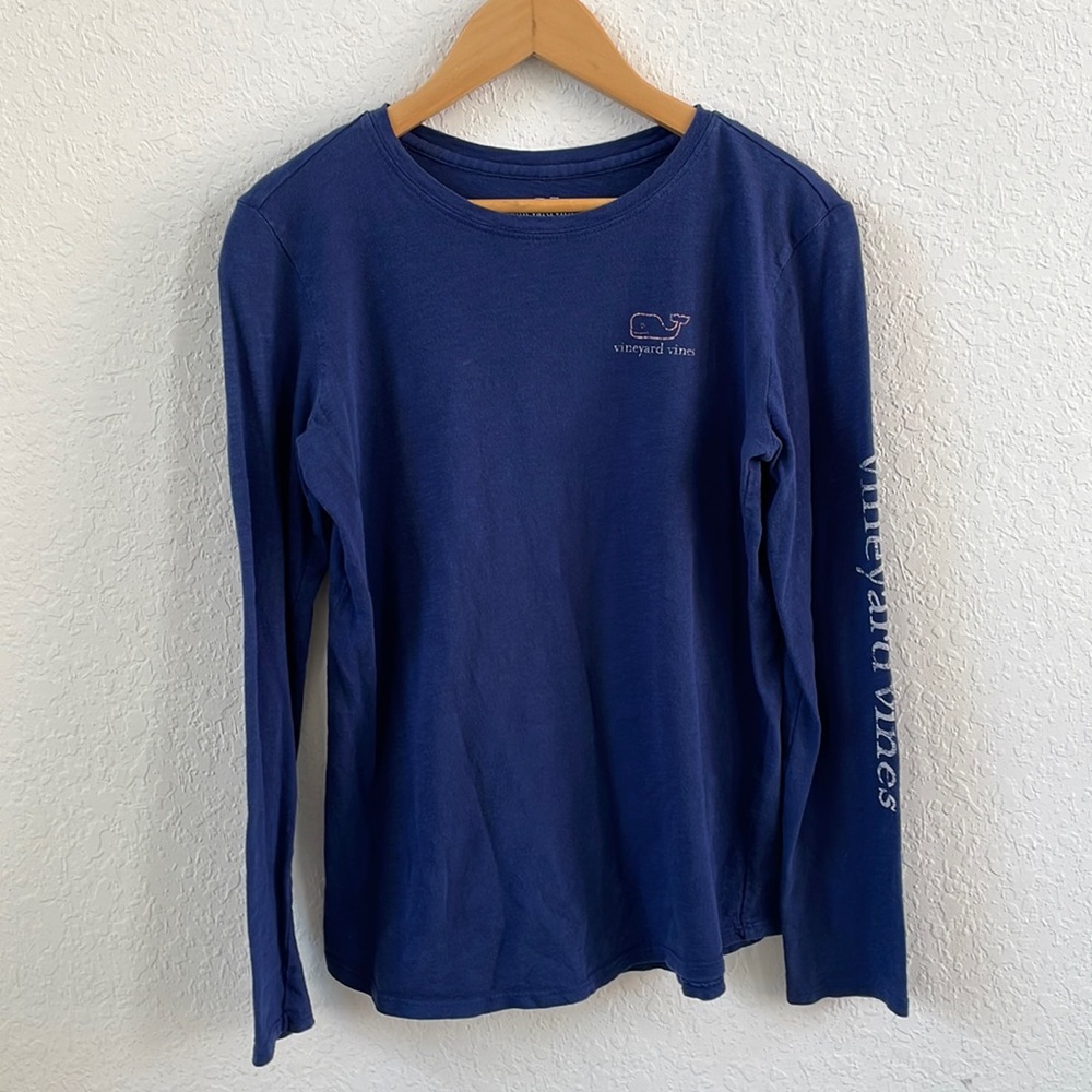 {Vineyard Vines} Long Sleeve Blue Shirt